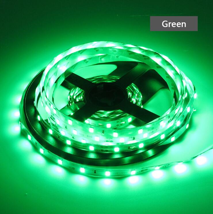 2835 12V 5M Rgb Led Strip Lights Tape Christmas Festoon Indoor Lighting For TV Home Living room Bedroom Decor Backlight Lamp: Emitting Color2 / 0-5W