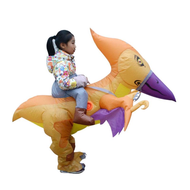 Oppblåsbare låve rytter pterodactyl kostyme fancy kjole cosplay klær