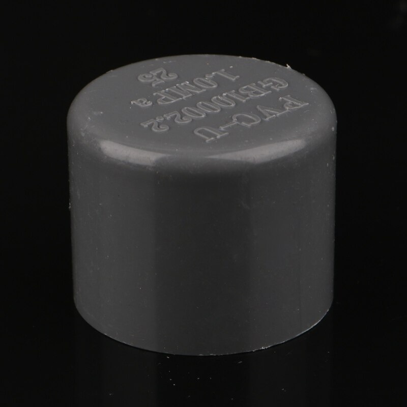 2pcs PVC20 25 32 40 50mm End Connector Water Pipe Plug Tube End Cap for Garden Irrigation Farm Accessories Adapter
