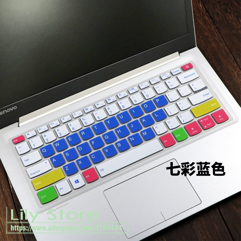 laptop Keyboard Cover Skin for Lenovo Ideapad 340s-14iwl 340s C340-14iwl C340 c340-14api c340-14iml S340-14iwl 14api 14 inch: candyblue