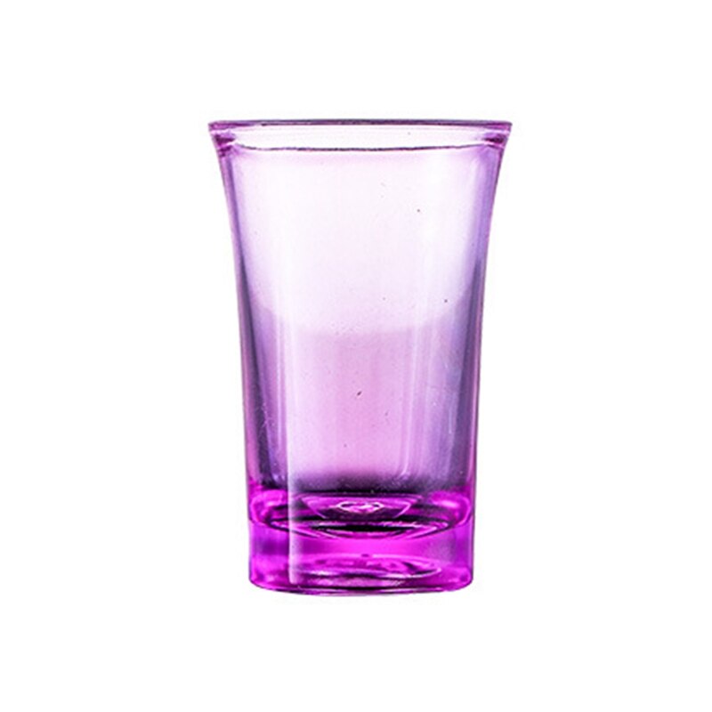 1 stk glass vin glass farge plast håndlaget flerfarget juice glass vin glass vin sett: Pp