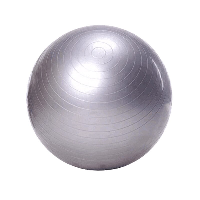 45 Cm Yoga Bal Pvc Early Onderwijs Massage Explosieveilige Zwangere Vrouw Vormgeven Bal Yoga Bal Fitness Bal: Grijs