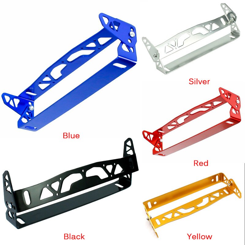 Universal- Aluminium Auto Styling Kennzeichen Rahmen Energie Rennen Kennzeichen Rahmen Rahmen Schild Halfter