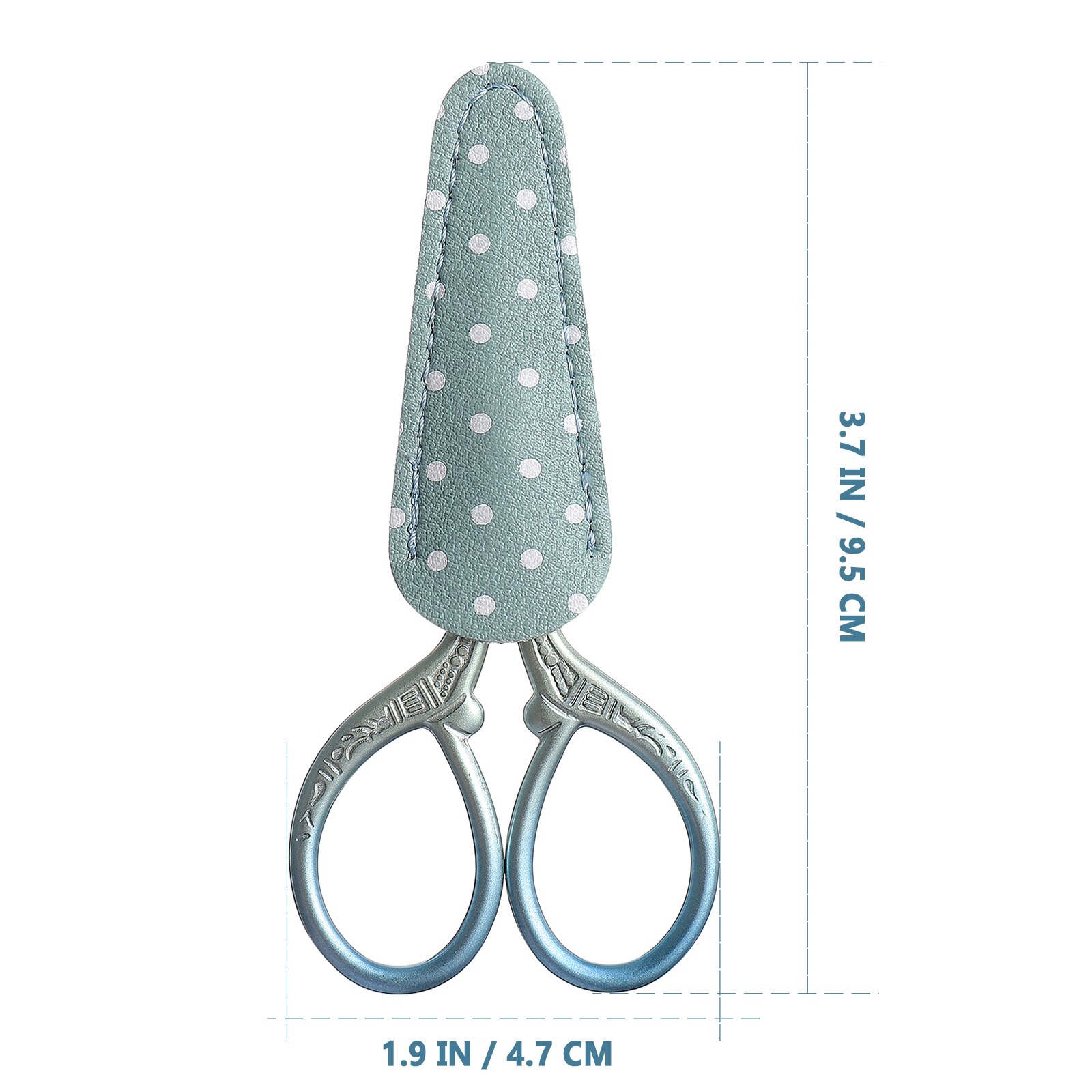 Ciseaux de broderie dégradé rose, cisaille de détail métallique, coupe-fil de couture, outil de couture: vert militaire