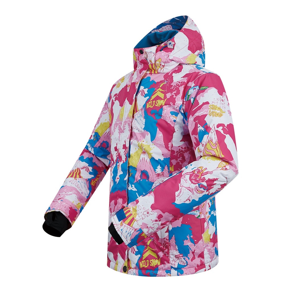 Mutusnow Vrouwen Ski Jas Mode Waterdicht Winddicht Outdoor Jas Snowboard Mountain Regen Jas