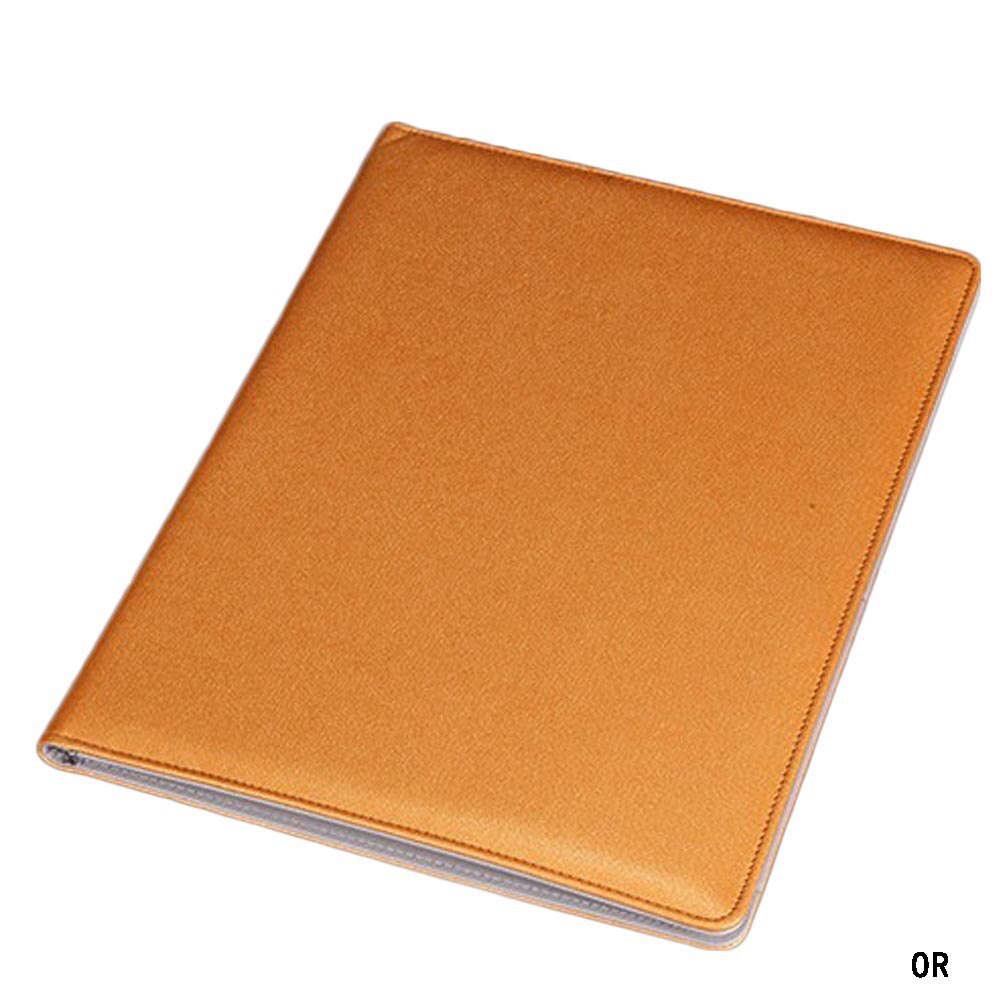 A4 Leder Datei Ordner Mit Rechner Multifunktions Büro Liefert Organizer Manager Dokument Pads Aktentasche Padfolio Taschen: oder