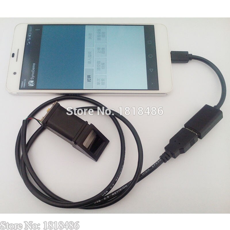 ! USB Fingerprint Sensor Ondersteuning Android Windows Systeem Optische Vingerafdruklezer Sensor