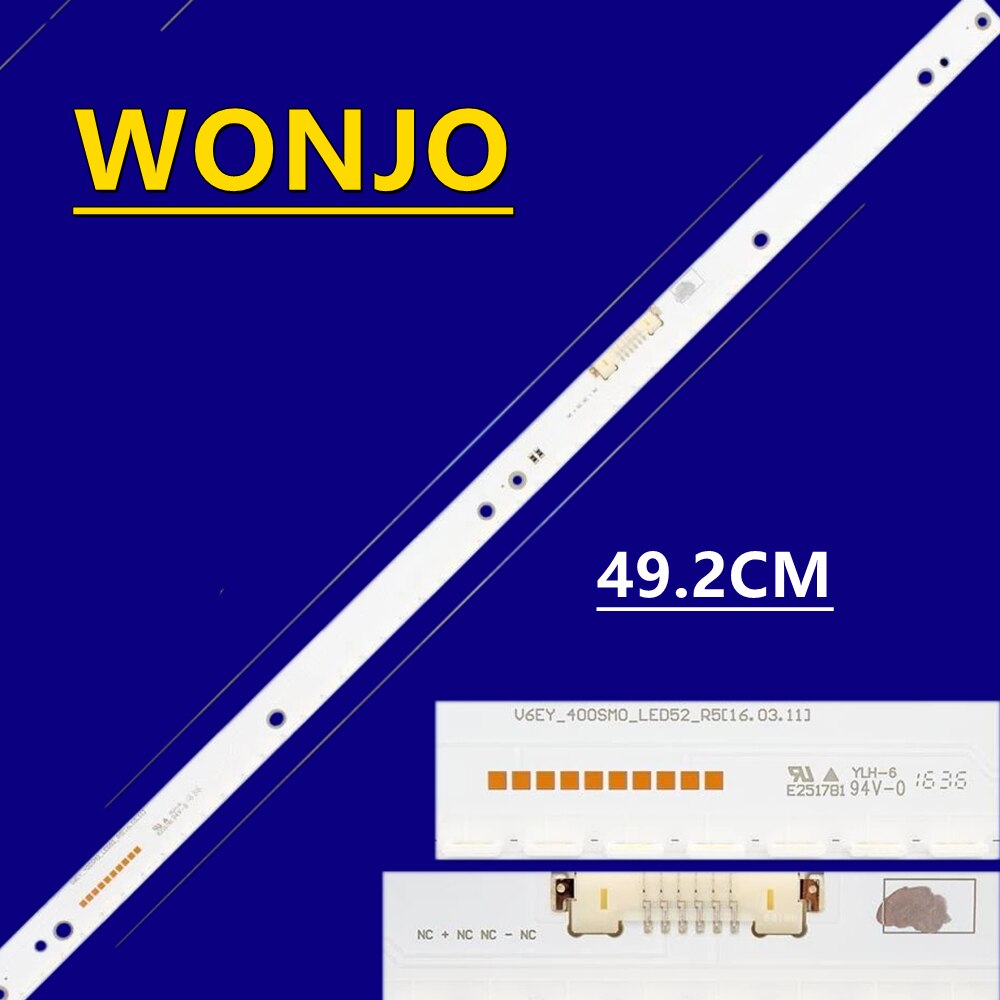 LED Backlight strip 52 lamp For Samsung 40"TV BN96-39504A U6EY_400SMO_LED52_R5 UN40K6250 UE40K5579 UE40K5600 UE40K5672 UN40K6500
