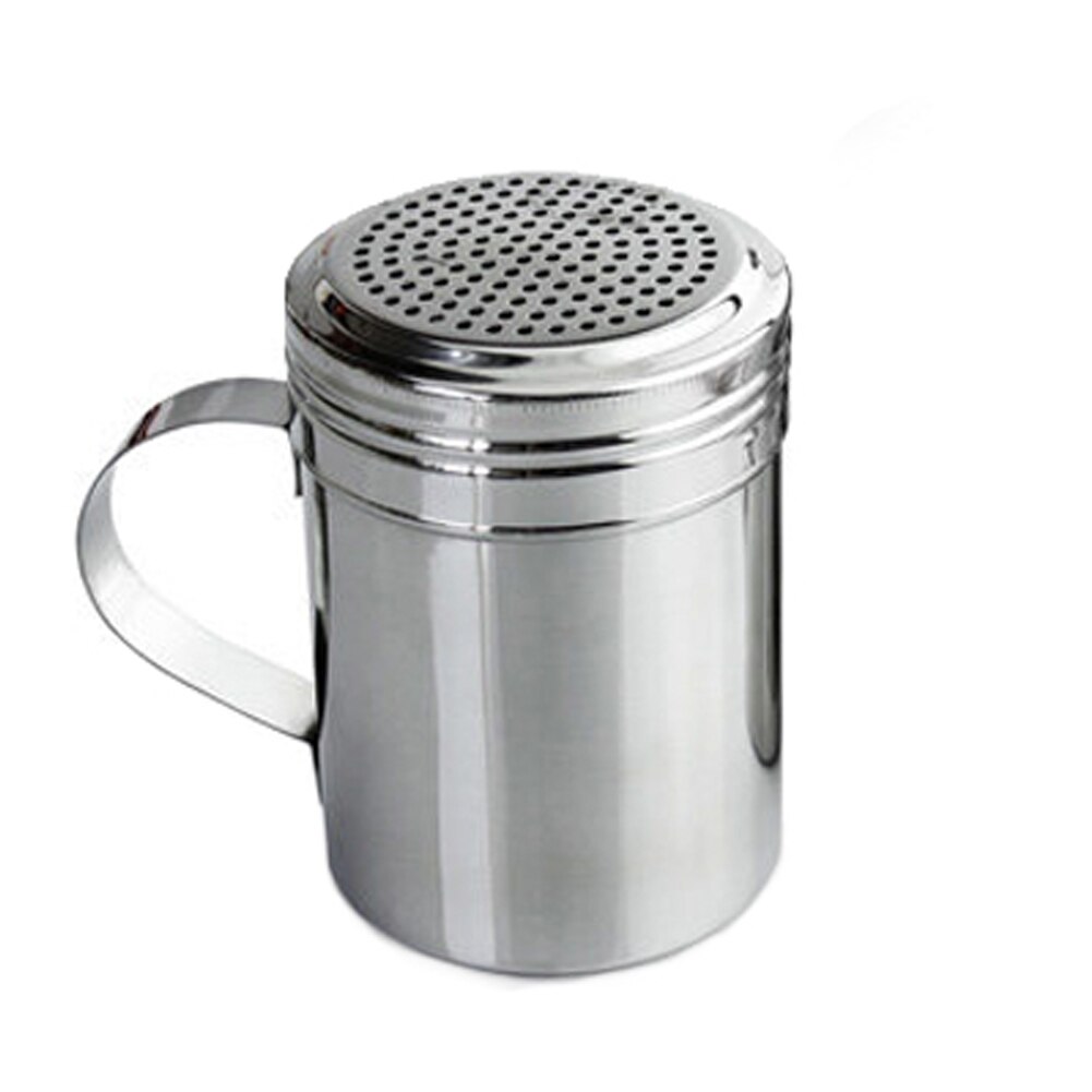 1/2 stk shaker salt rustfrit stål køkkenredskaber dispenser alsidige flasker med håndtag peber sukker skraber: 1pc l