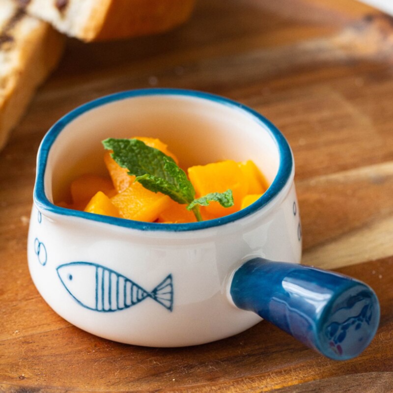 Mini Melk Keramische Cup Japanse Melk Schuim Pot Koffie Suiker Melk Pot Aardbei Bloemen Keuken Fornuis Melkkan Melk Cup