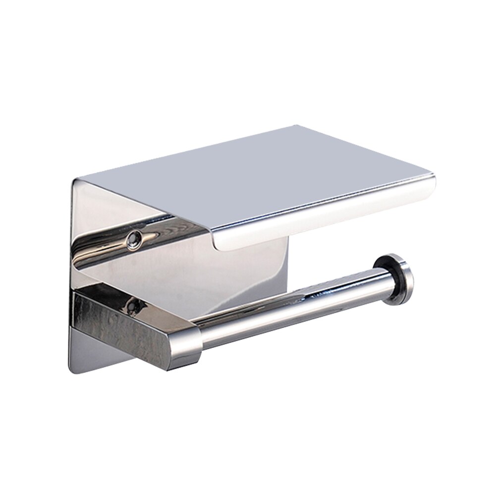 Wall Mounted Tissue Holder Paper Towel Holder Bathroom Toilet Roll Holder Stainless Steel Bathroom Tissue Rack Bathroom Product