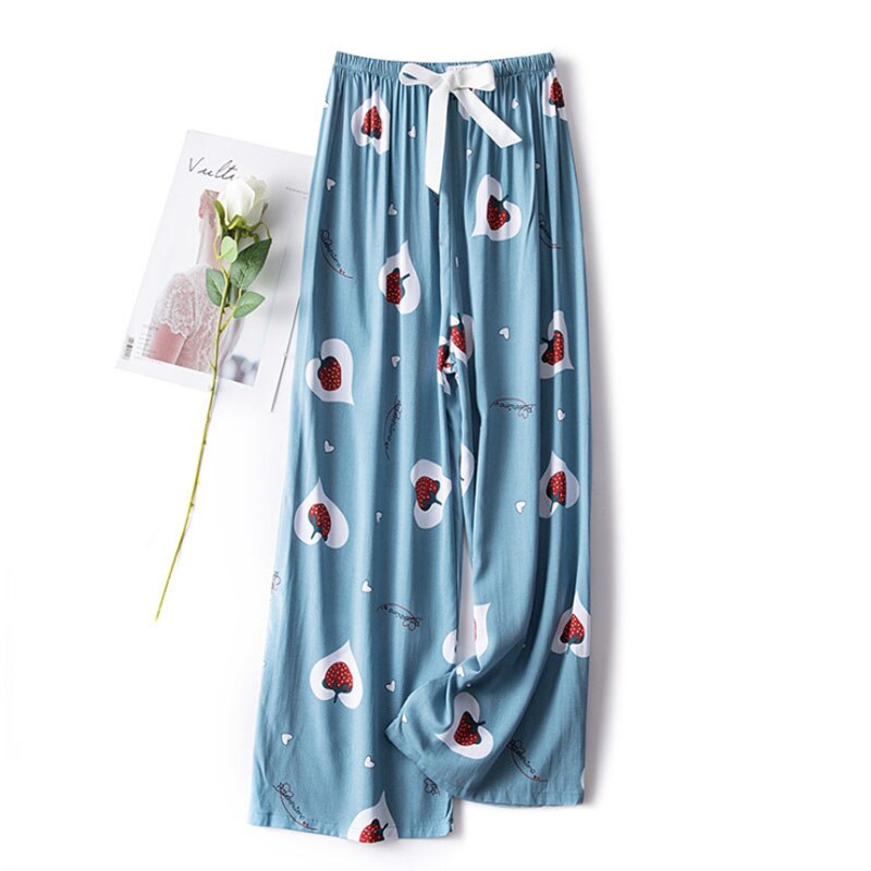 Ladies Cute Rainbow Cotton Pants Women Pajama Pants Soft Thin Summer Sleeping Clothes Women Long Pants Pantalon Pijama Mujer: 11