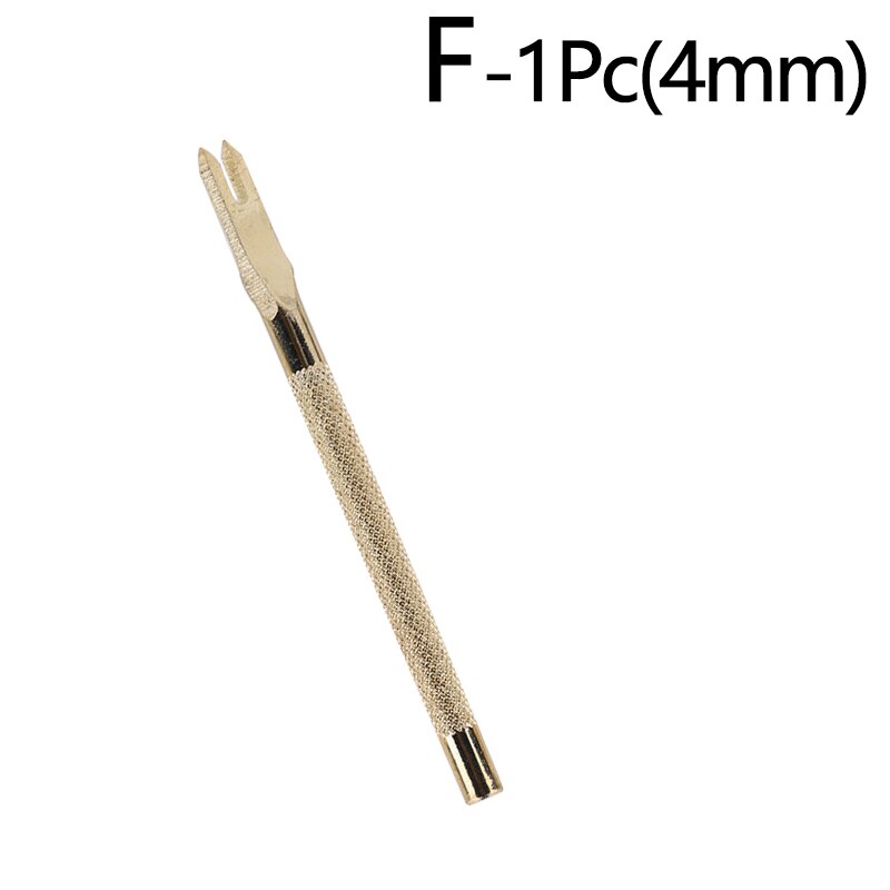 Metal Diamond Lacing Stitching Chisel DIY Leather Hole Punch Leather Craft Tool Kits Hand Working Tools Hole Punch 1/2/4/6 Prong: F