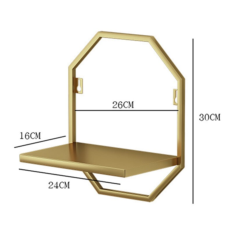 Storage Display Shelf Wall Mounted Storage Rack Wall Display Craft Shelves Kitchen Bedroom Living Room Stand