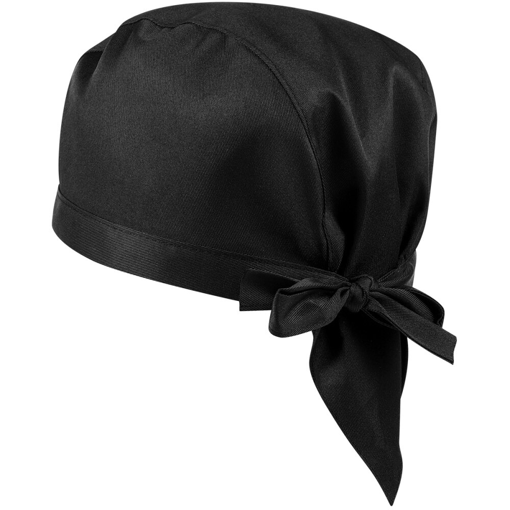 Bestomz pirat kokk hatt servitør uniform cap bakeri bbq grill hatt restaurant kokk arbeid hatt (svart)