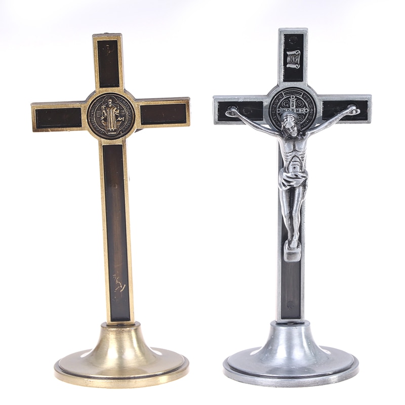 Kirke relikvier jesus på stativet kryds væg korsfæstelse antik hjem kapel indretning 1pc