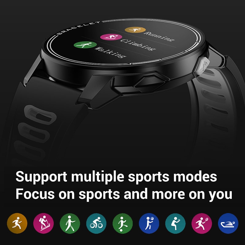 Full Touch Digitale Horloge Mannen Sport Horloges Elektronische Led Mannelijke Horloge Voor Mannen Klok Waterdicht Horloge Bluetooth Uur