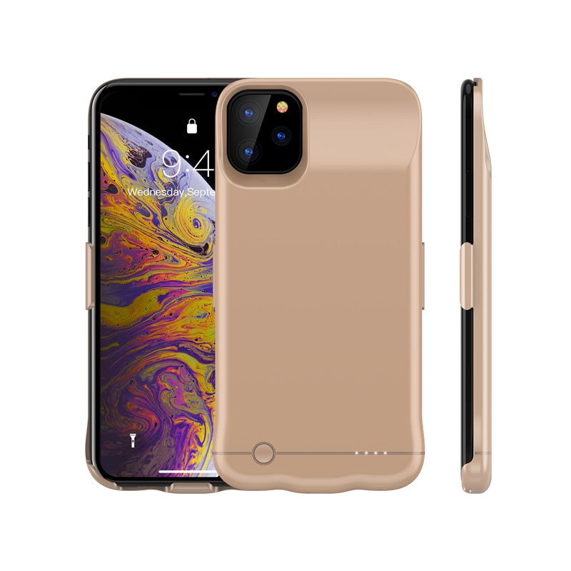 Slim Battery Charger Cases for iPhone 11 Pro Max External Power Bank Case for iPhone 11 Back clip battery Case Charging Cover