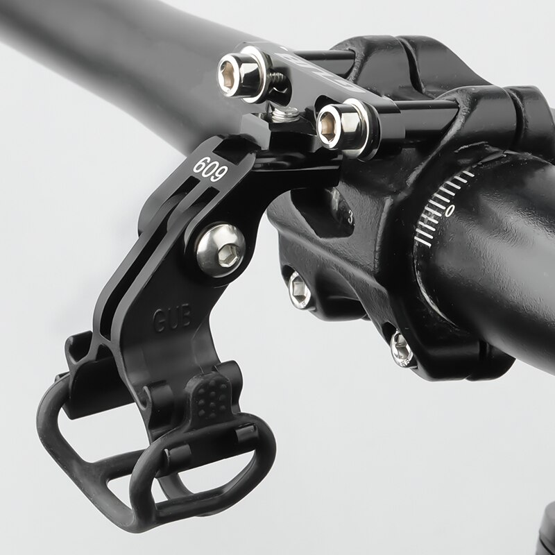 GUB-soporte de montaje en riel para SILLÍN de bicicleta, adaptador de soporte para cámara deportiva, GoPro, anodizado, aleación CNC, 617, 619