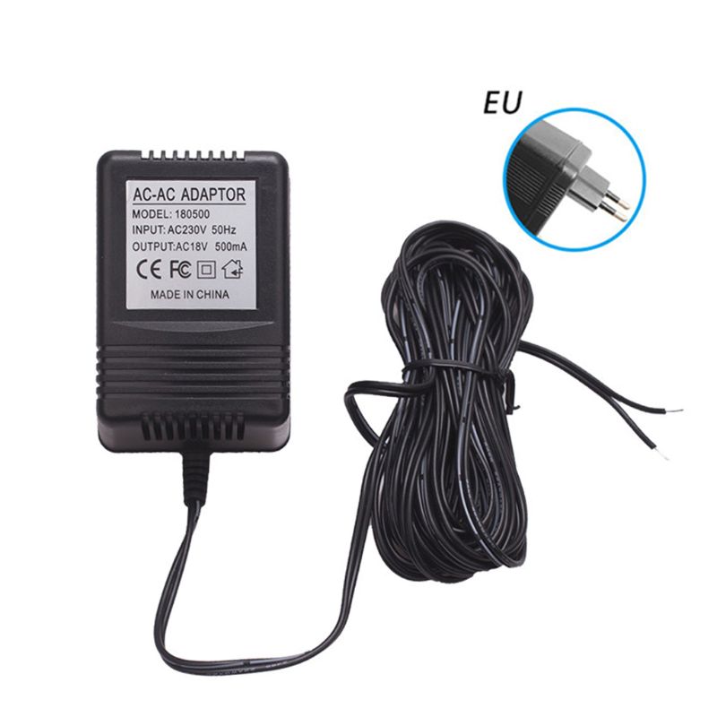 18V 500mA UK/EU/uns-stecker Netzteil Adapter Transformator Ladegerät für WiFi Drahtlose Türklingel IP Video Gegensprechanlage Ring Kamera Zugriff: EU Stecker