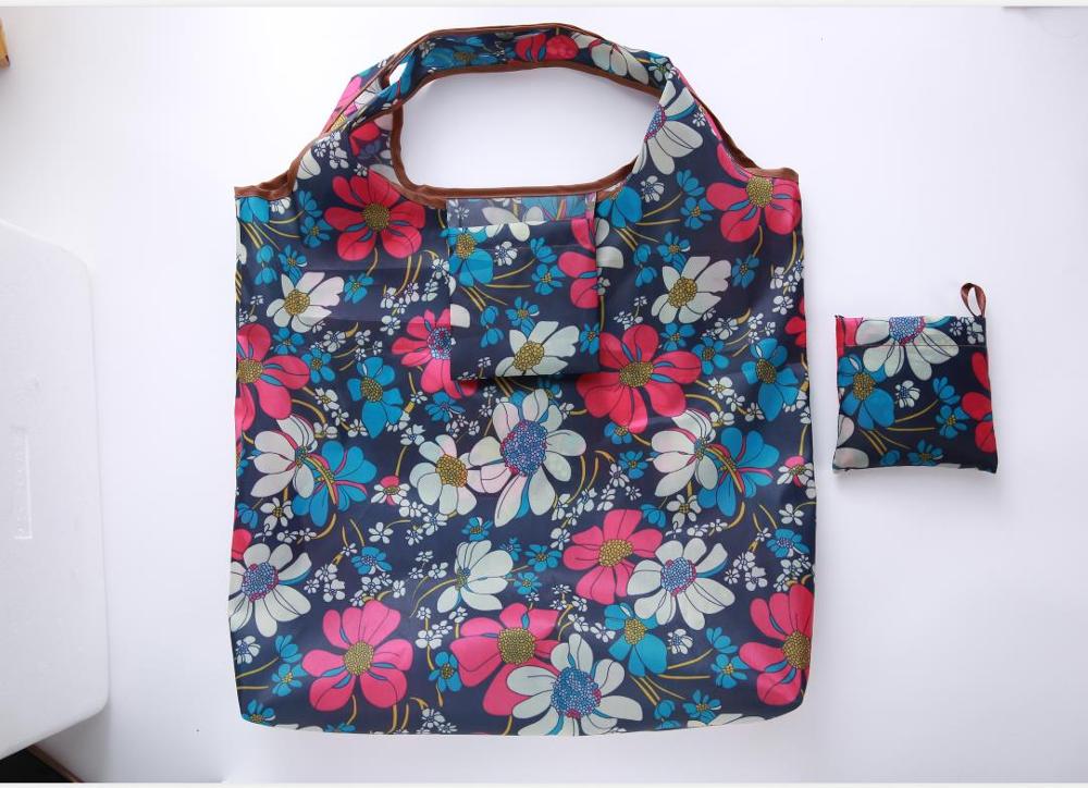 lemon Style Foldable handbags Need environment storage bags green shopping bag Tote polyester Folding pouch bag: New 07