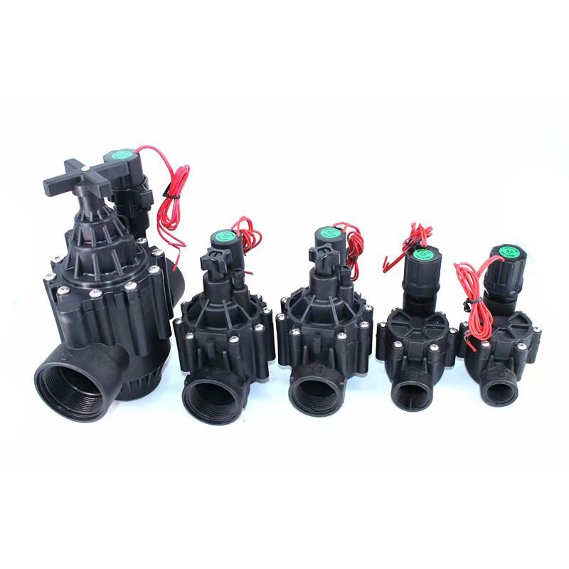3/4 &quot;1&quot; normal Geschlossen Magnetventil Wasser 220V 12V 24V Nylon Ventil Für Bauernhof Garten landschaft Bewässerung