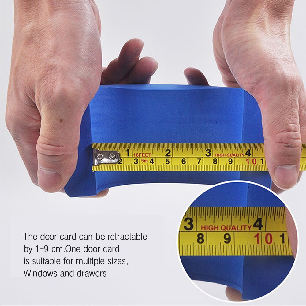 Foam Door Stoppers Holder Wall Protector Door Bumper EVA C Shape Cabinet Locks Protect Safety Baby Finger Pinch Guard For Kids