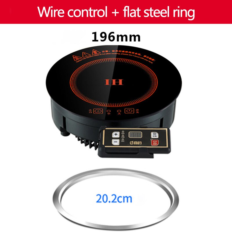 Mini Circular Electromagnetic Stove Small Embedded One Person One Pot Restaurant Special Commercial Pot Stove Hotpot