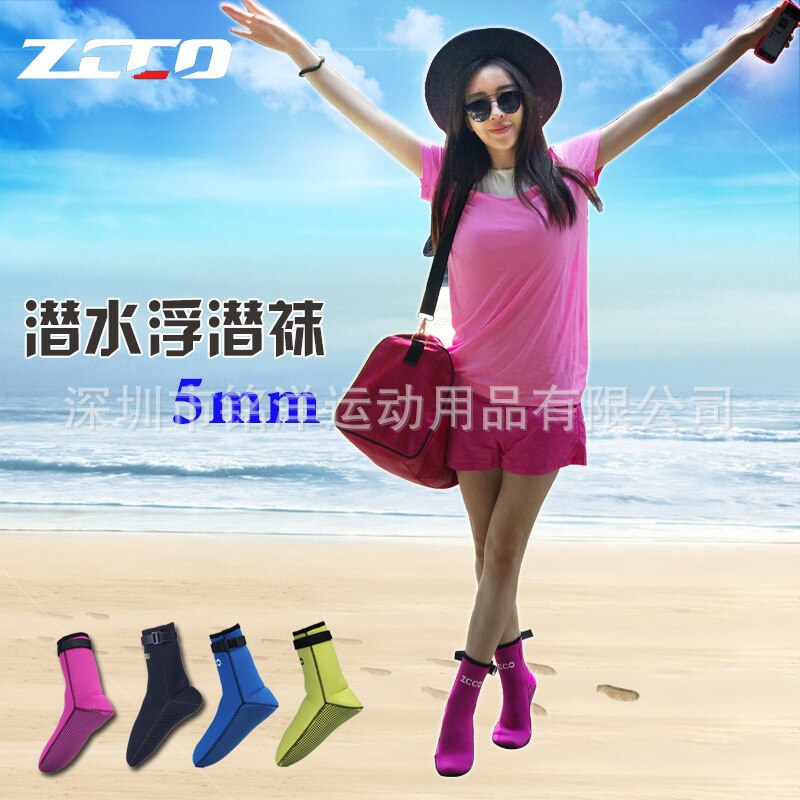 Anti-skid Neoprene Socks Snorkeling Boots 3mm Diving Wetsuits Socks Diving Shoes Beach Socks Water Sport Accessories