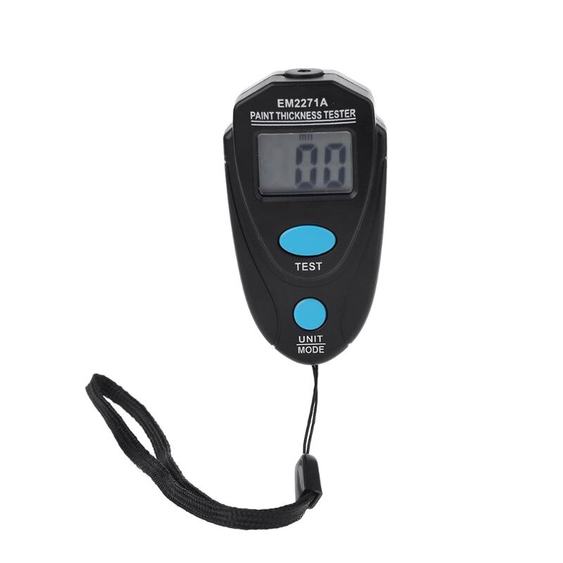 EM2271A Mini LCD Digital Automobile Thickness Gauge Car Paint Tester Display Thickness Coating Meter Testing Instrument