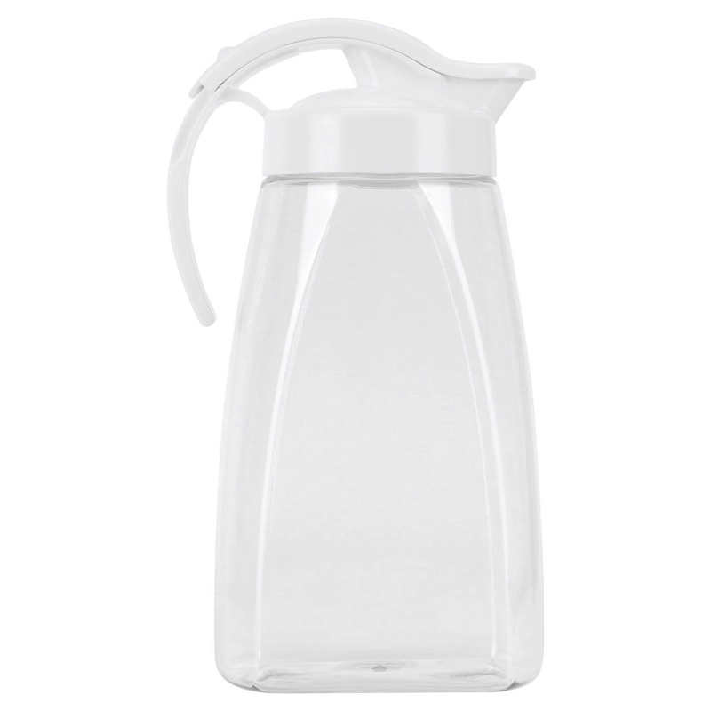 1.8L Plastic Koud Water Jug Grote Capaciteit Transparant Koud Drinken Sap Fles Voor Thuis Sap Lemon Ketel Huishoudelijke Benodigdheden