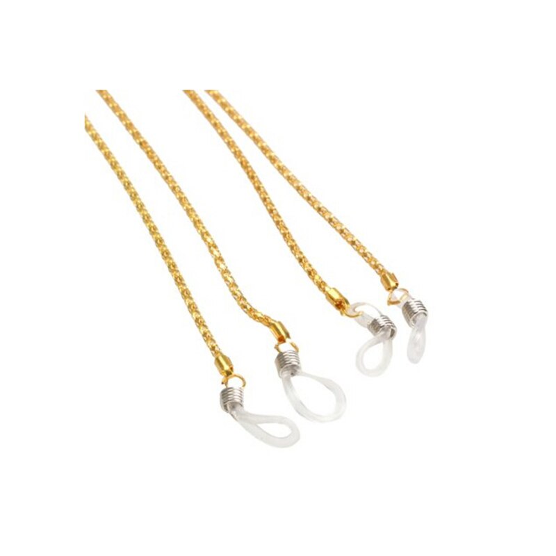 60cm zilveren witte gouden zwarte leesbrillen brillen zonnebrillen brillen ketting nekkoord riem touw