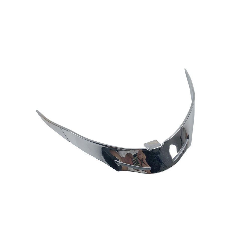 Motorcycle Rear helmet spoiler case for marushin RFF-778 / BFF-B5 / B3 / B1: Silver