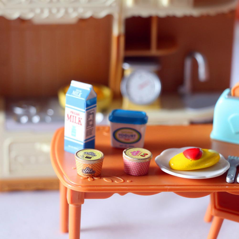 5 Pcs Miniatuur Speelgoed Multi-Gebruik Handgemaakte Plastic Miniatuur Speelgoed Display Voor Thuis