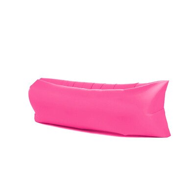Canapé gonflable pour Camping en plein Air, étanche, Portable, Anti-fuite d&#39;air, lit de détente, plage: Rose Red
