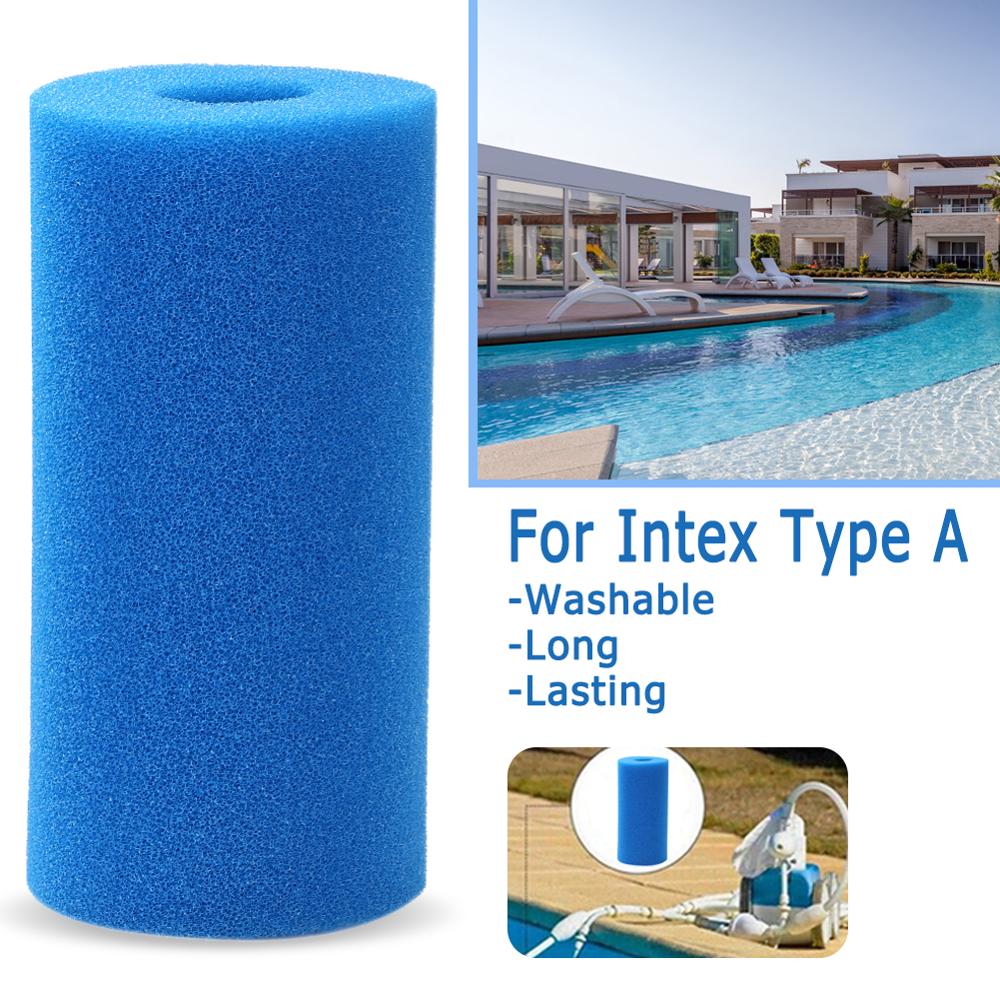 Filtre piscine eponge Intex Type A filtre mousse piscine réutilisable cartouche lavable eponge nettoyeur piscine accessoire