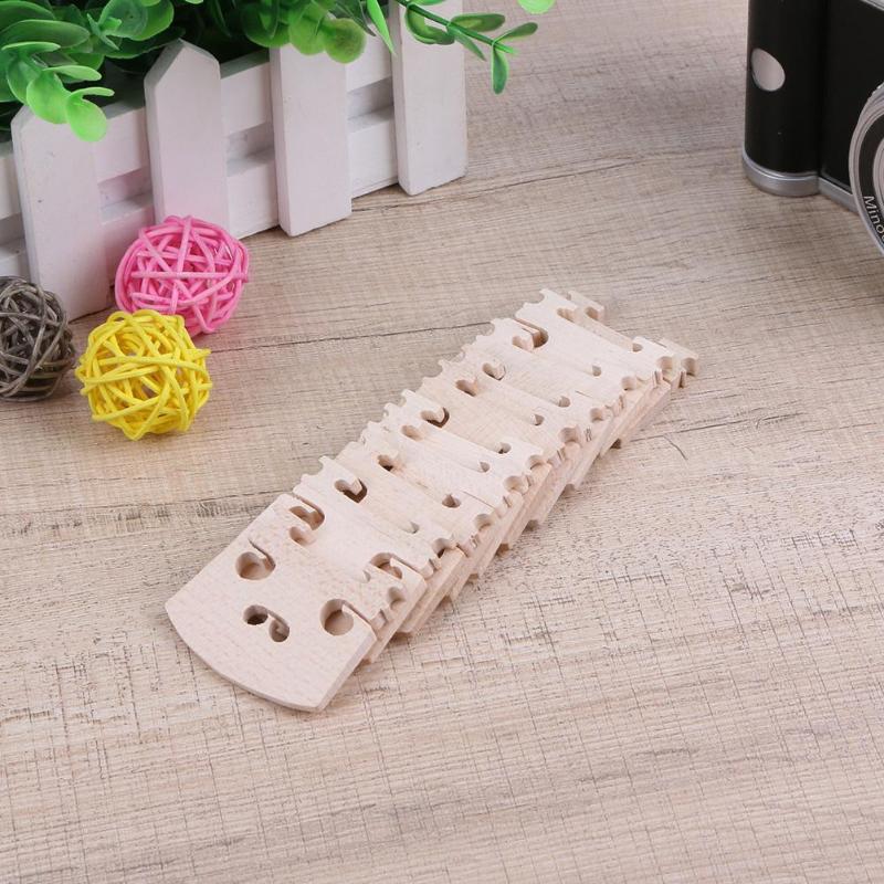 10Pcs Professionele Maple Hout 4/4 3/4 Viool Bruggen Viool Onderdelen