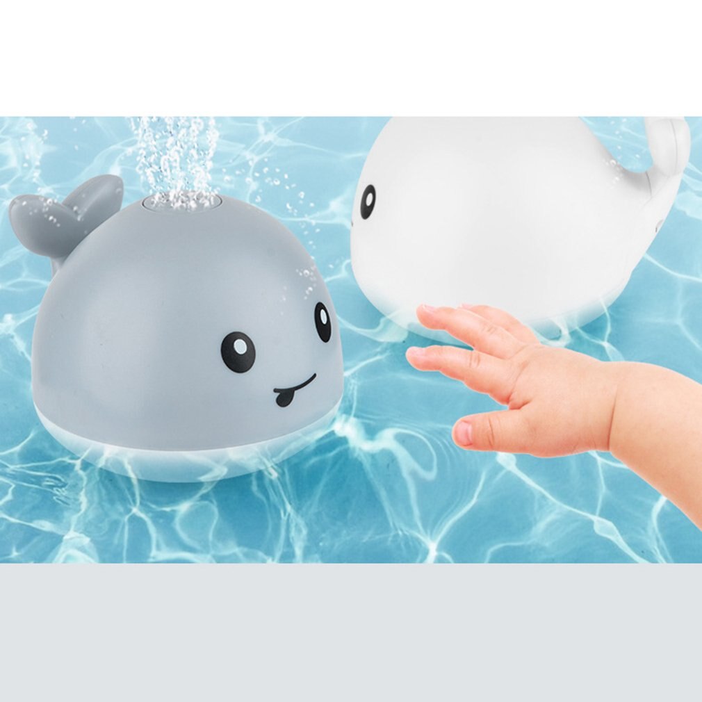 Kids Baby Leuke Cartoon Walvis Drijvende Spuiten Water Bad Speelgoed Tuit Spray Douche Baden Zwemmen Badkamer Speelgoed