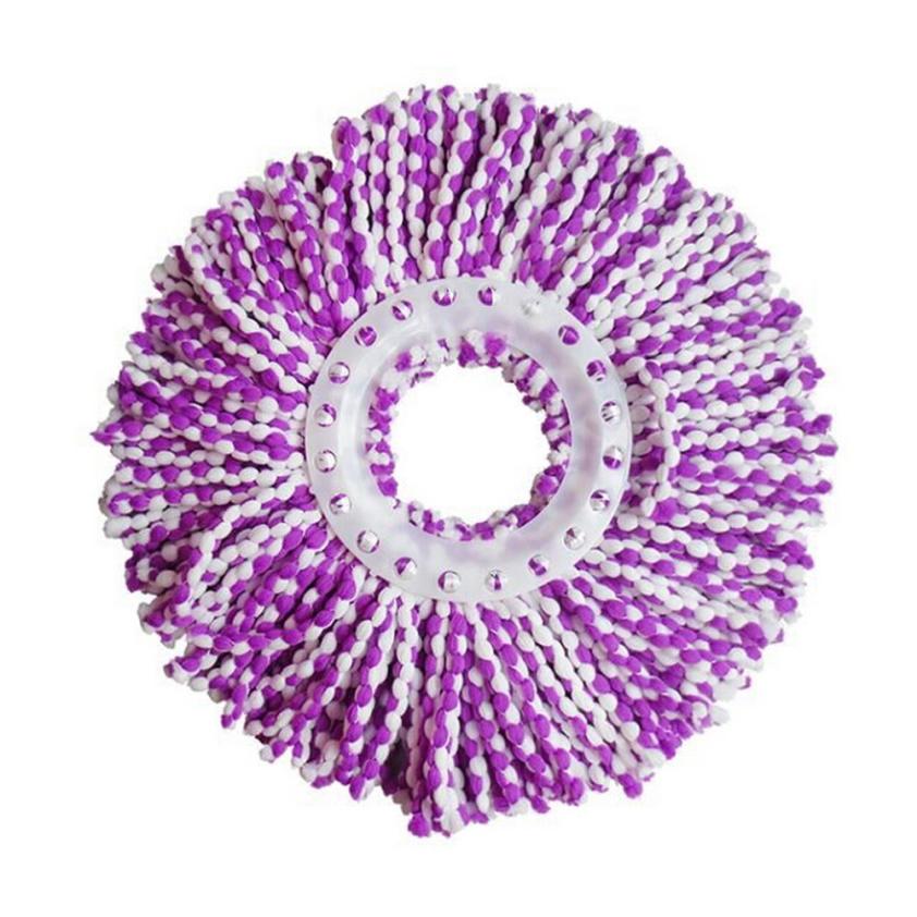 Obrotowy Mop wymiana tkaniny Spin do mycia podłogi wycisnąć mopy leniwy naczynia szmata narzędzia do czyszczenia ściereczki z mikrofibry 1pc: Mlticolor
