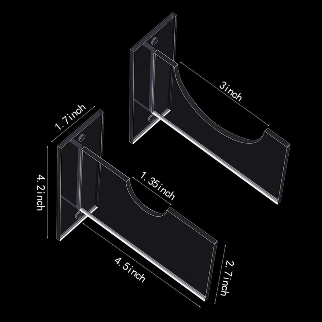 Honkbalknuppel Display Houder Muur Rack Beugel Stand Met Montage Kit Te Installeren Softbal Bat Hockey Stick Display