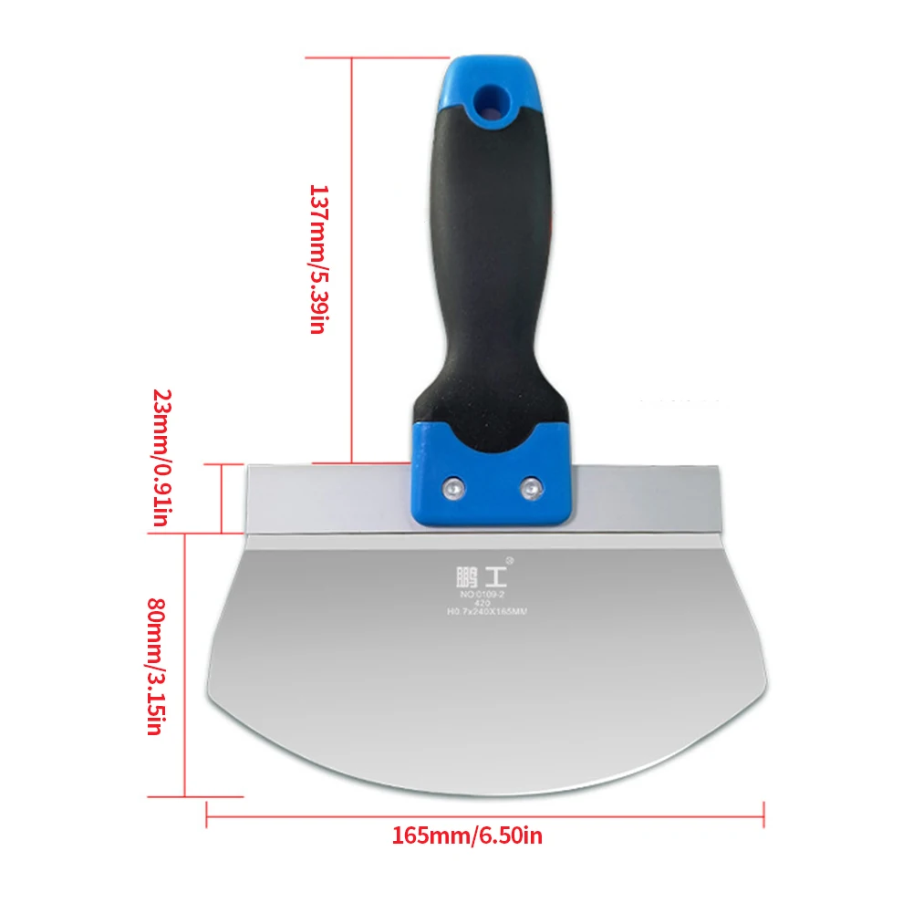 Verf Schraper Bouwvakker Huis Verf Schraper Schilders Gereedschap Stopverf Mes Schraper Behang Schraper Voor Gipsplaat Afwerking