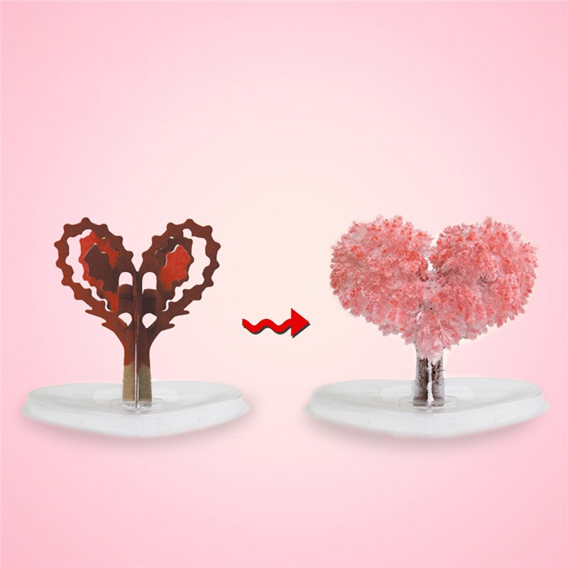 Árbol de Navidad de papel precioso, novedad, de árbol de Navidad mágico, Kits de juguete, educativos divertidos