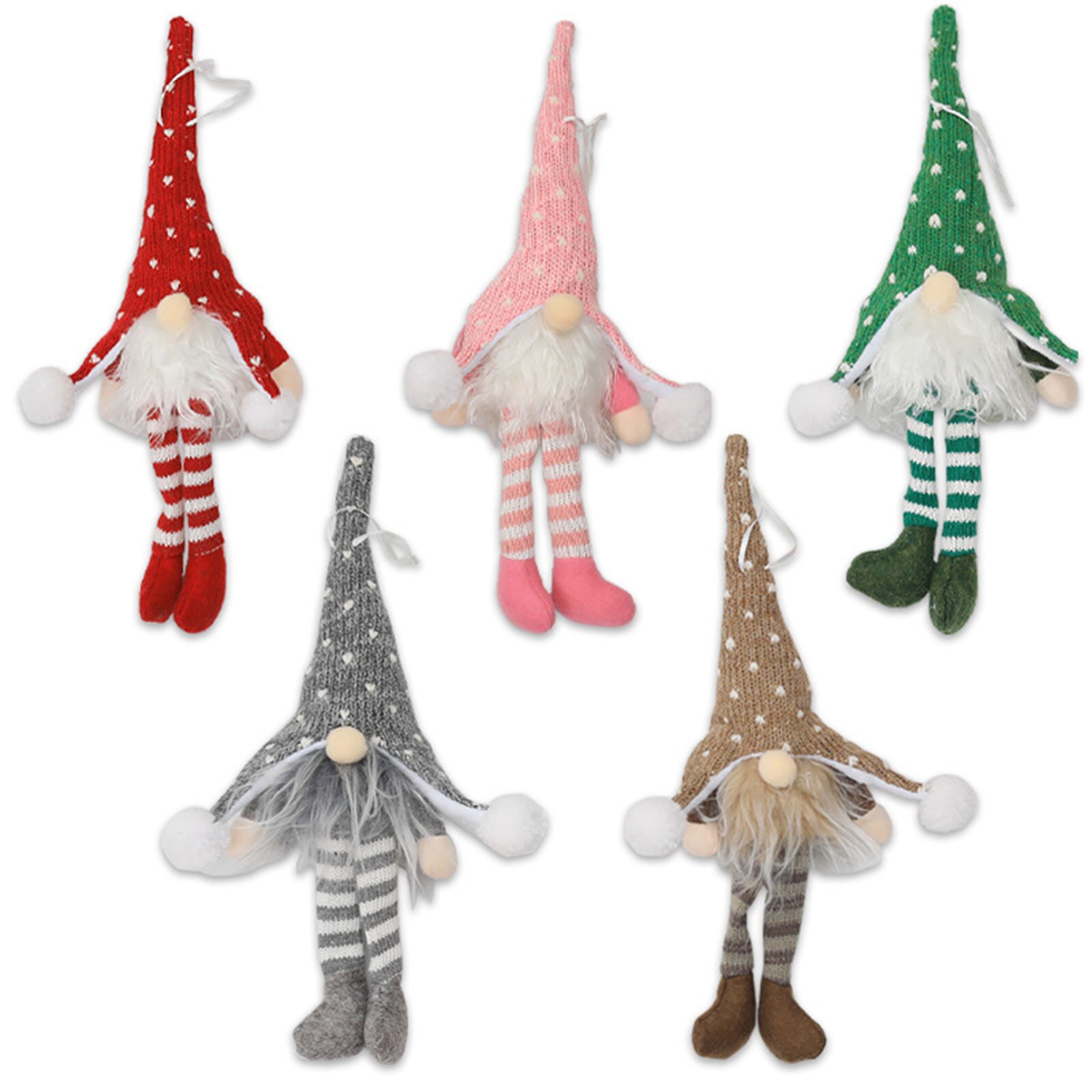 Muñeco de peluche de Papá Noel, gnomo, elfo enano, adornos para el hogar con luces, Navidad, Santa, muñeca de Navidad, adornos de Año , NSV775
