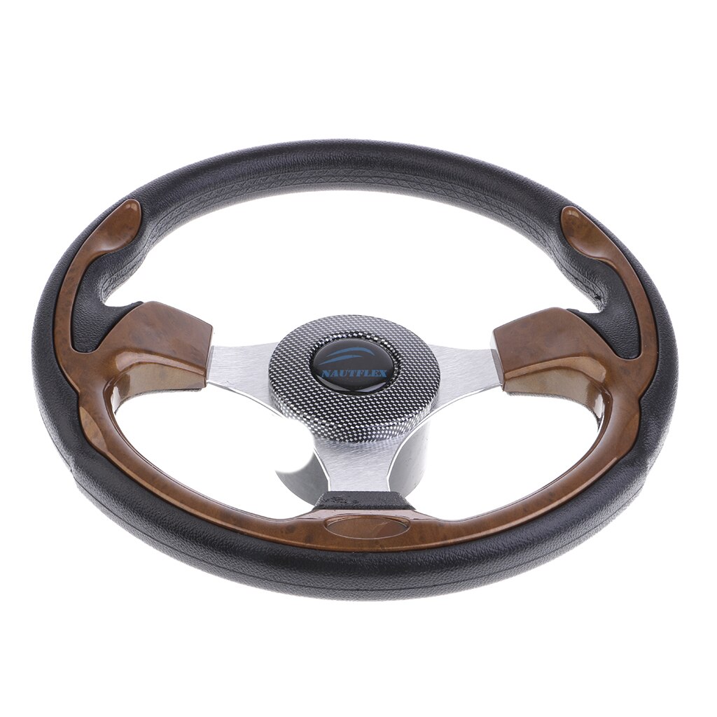 Volant Marin En Acier Inoxydable 13,5 Pouces - 5 Rayons, Inclinaison 25°, Pour Bateau, Yacht, Hors-bord