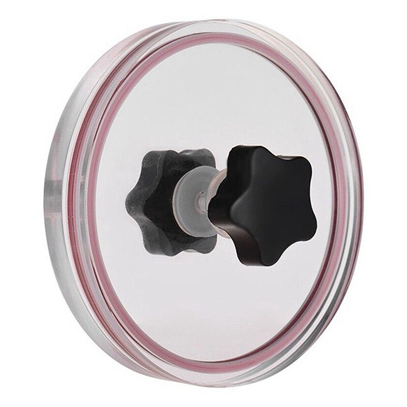 Cleaning Clamp Specially for Vinyl Records with a Label Diameter Of 10 Cm: Red