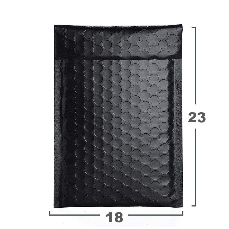 50Pc Bubble Mail Clip Papier Envelop Voering Poly Mail Zelfbenoemde Zwart Mail Mail Clip Envelop Bubble Papier mail Koerier Zak