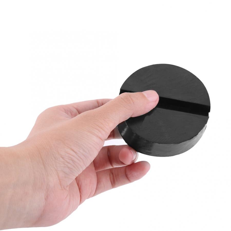 Car lift jack stand rubber pads jack Pad Disc Hydraulic Jack Black Disk Jack Stand Black Rubber Slotted Floor pad head skid incr