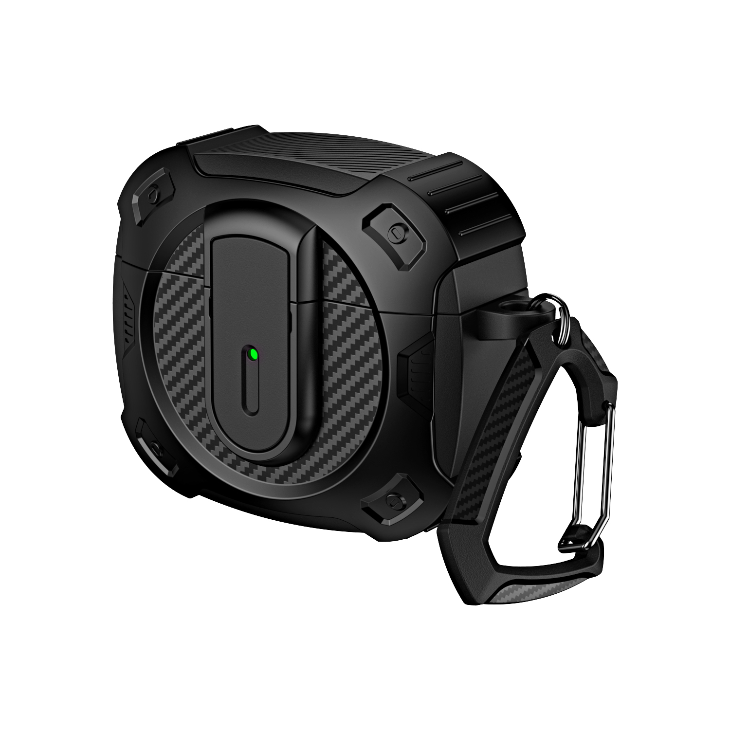 Earphone Cover Compatible with Apple Airpods 4 ANC 3 Pro Case Shockproof Protection Case Keychain for Airpods 1 2 Pro 2Pro Cover: M / Olive