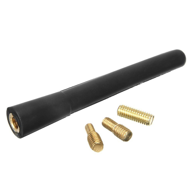 Universal Car Antenna, Small Short Car Aerial, Mini Car Radio Accessories, FM/AM Pure Copper Antenna Radio