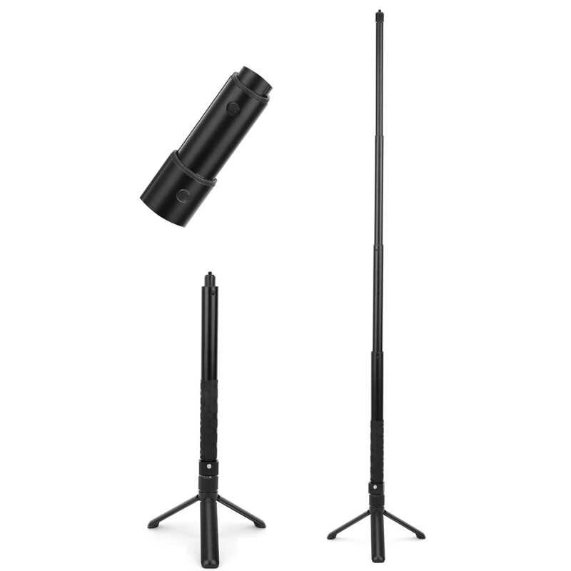 tripod leg tripod feet Handle Grip Selfie Stick Folding Tripod Stand with Extended Pole for insta360 one/X Camera tripod